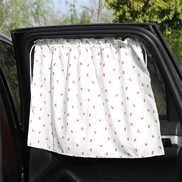 Suction Cup Car Window Curtain – Sunshade for Baby & Toddlers