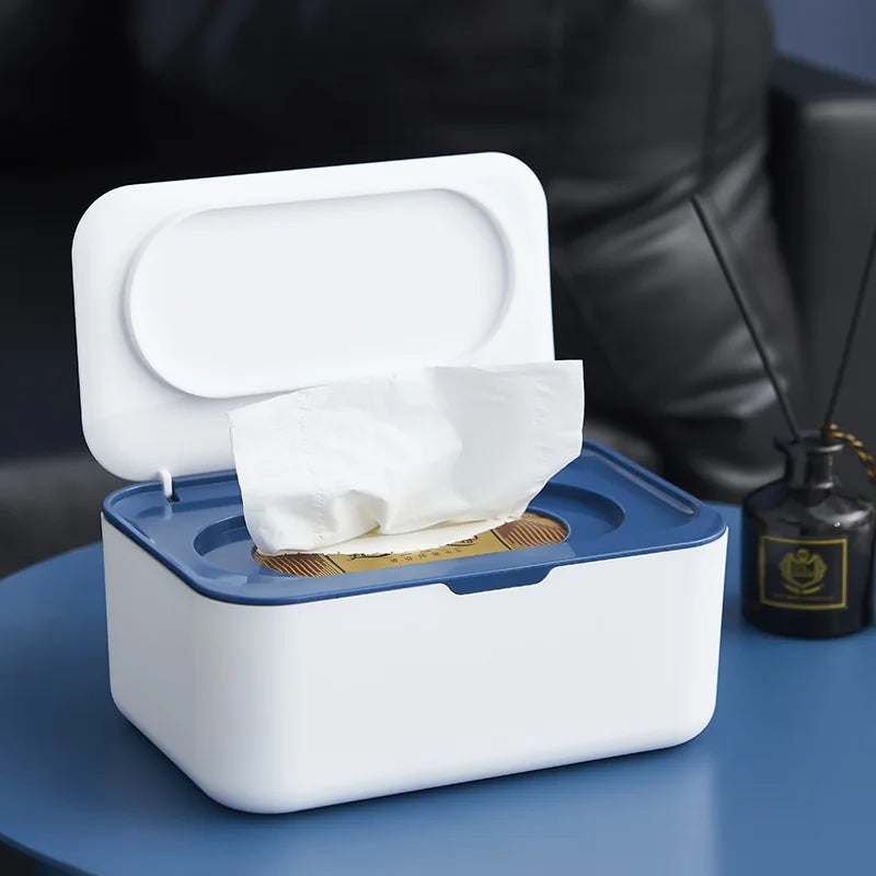 Portable Baby Wipes Dispenser – Refillable Wet Tissue Box