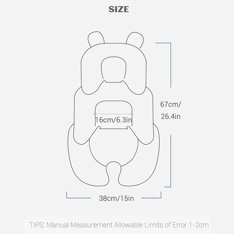 4-in-1 Baby Stroller & Car Seat Cushion – All Season Support