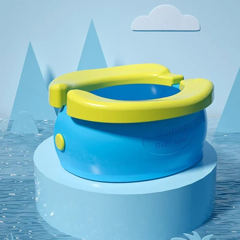 Folding Travel Potty Seat – Portable & Non-Slip with Optional Liners