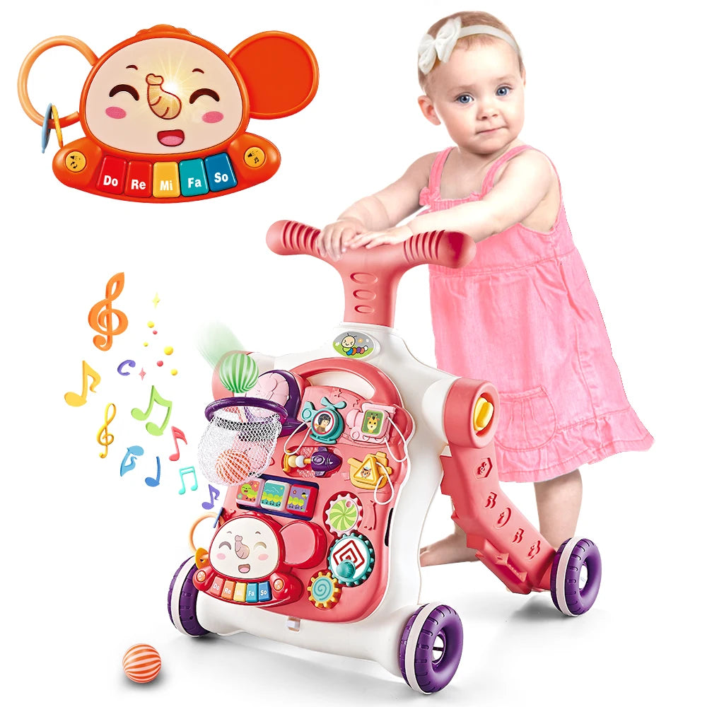 Vatos 5-in-1 Baby Walker & Learning Scooter