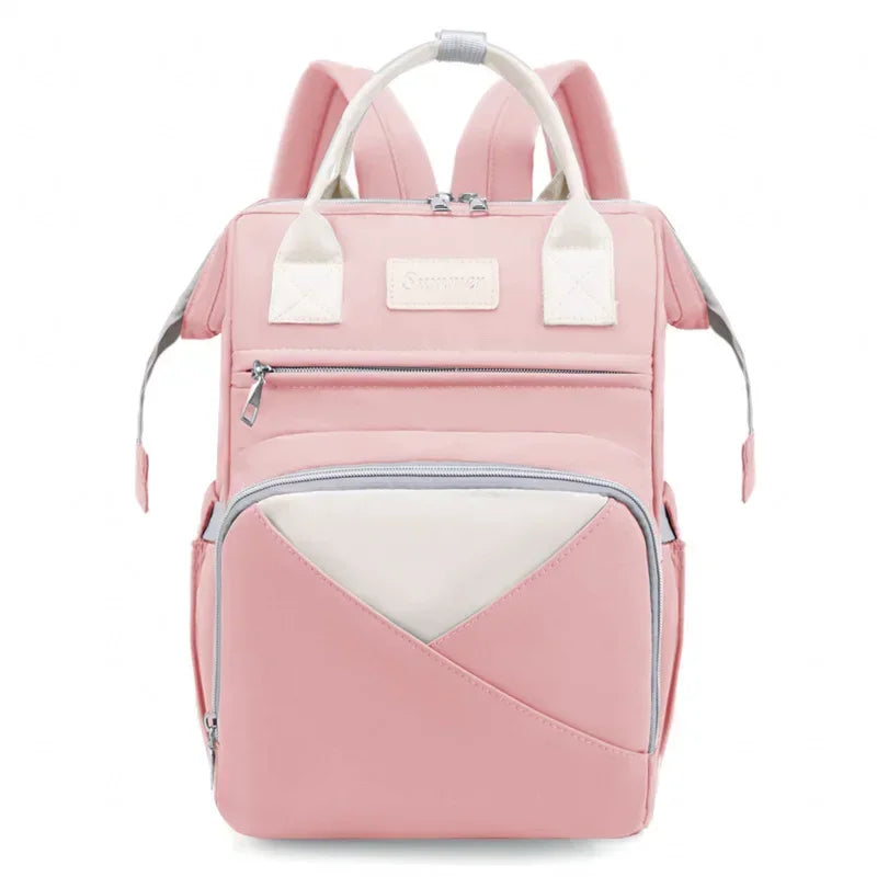Mommy Diaper Bag with FREE Stroller Hook – Large Capacity