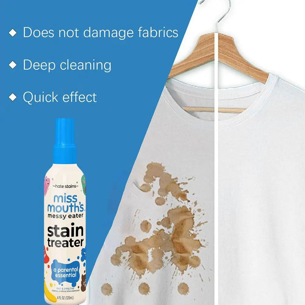 Effective Stain Remover Spray – Gentle & Safe for Baby Clothes