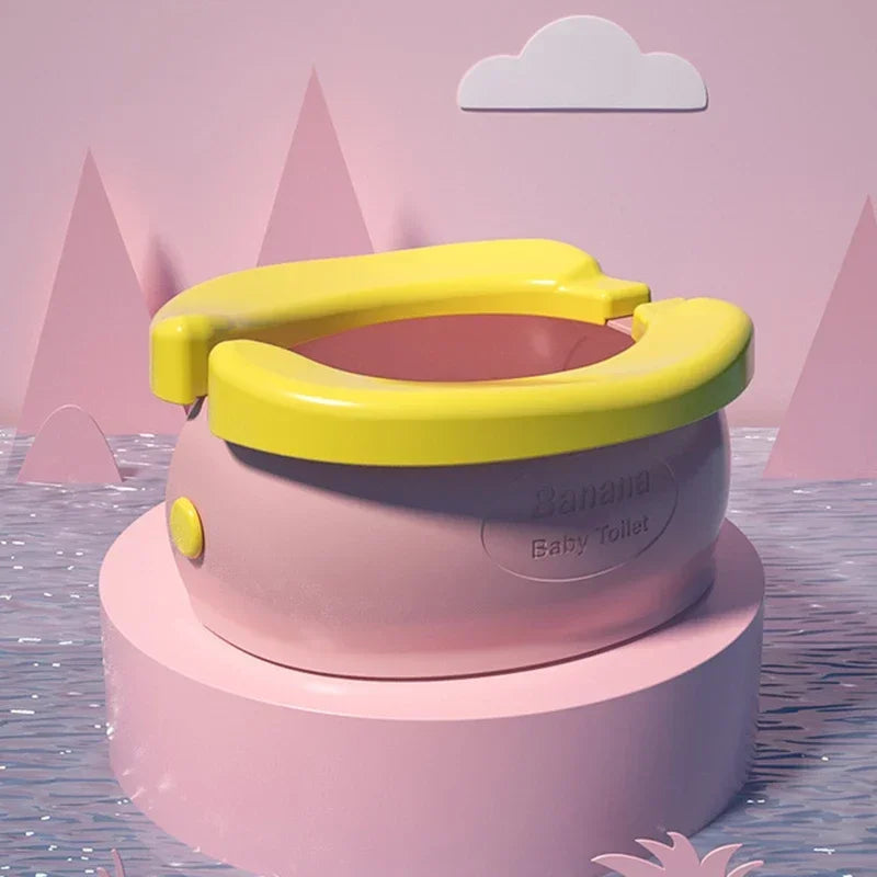 Folding Travel Potty Seat – Portable & Non-Slip with Optional Liners