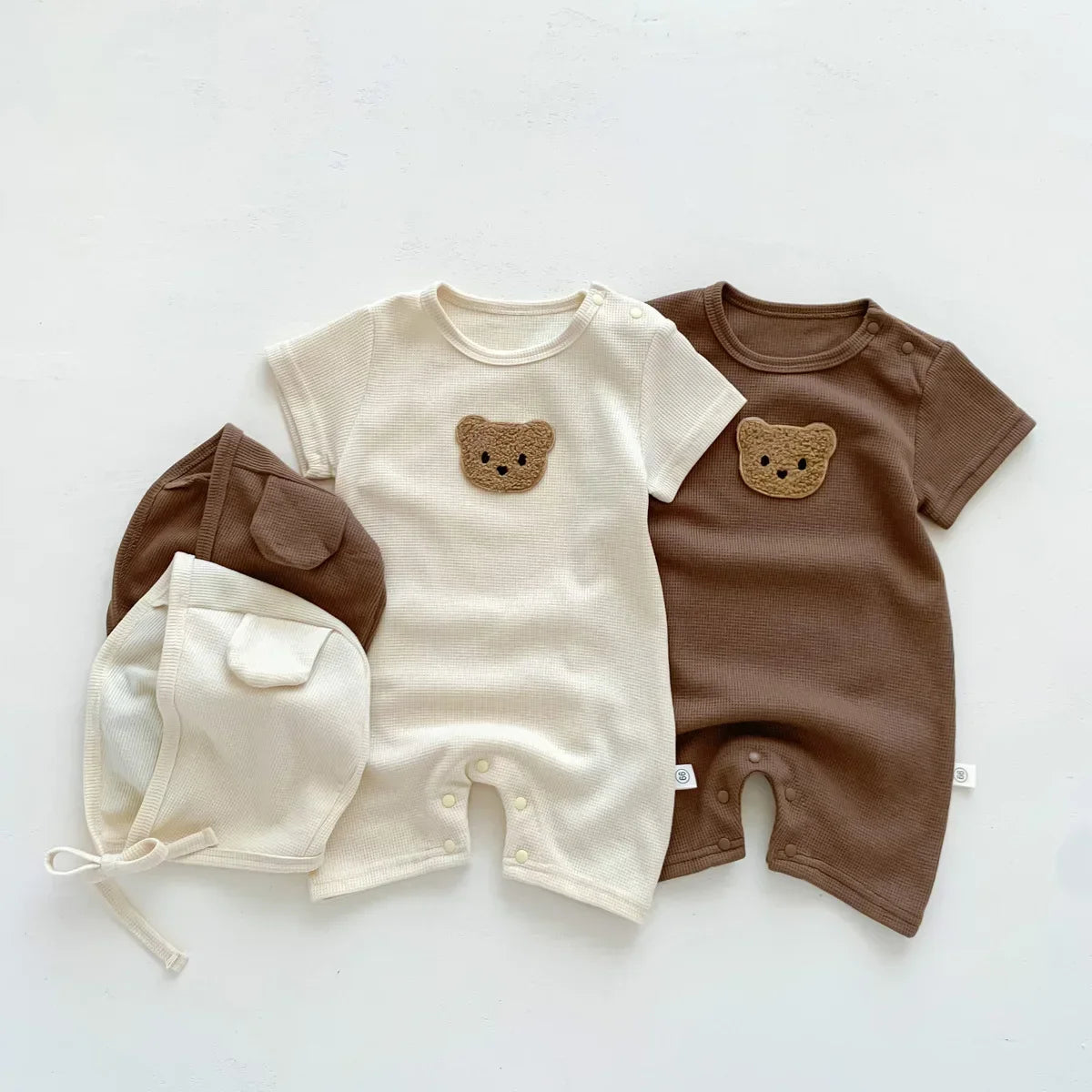 Bear Hugs Baby Romper Set â 2 Colors