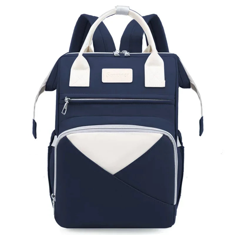 Mommy Diaper Bag with FREE Stroller Hook – Large Capacity