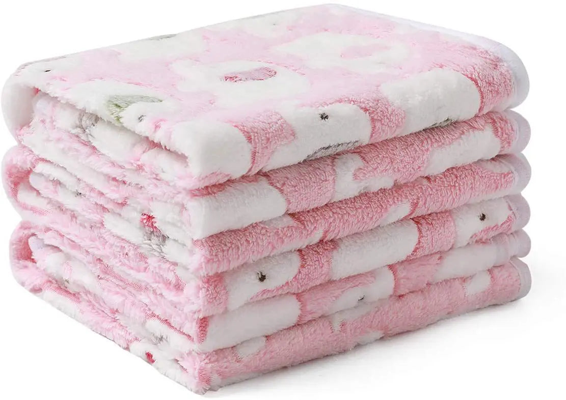 SnuggleSoft™ Elephant Baby Blanket – Plush, Warm & Stroller-Ready