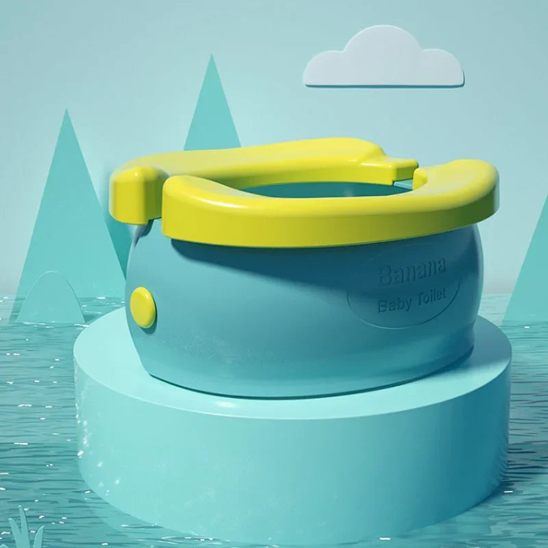 Folding Travel Potty Seat – Portable & Non-Slip with Optional Liners