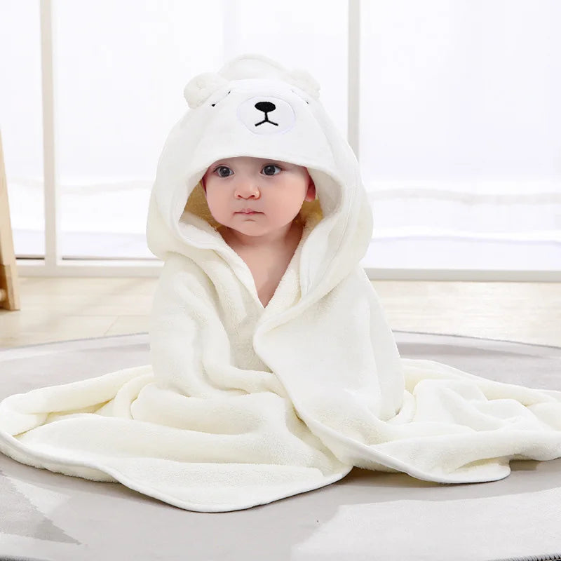 Cozy Critter Baby Hooded Towel Soft & Snuggly