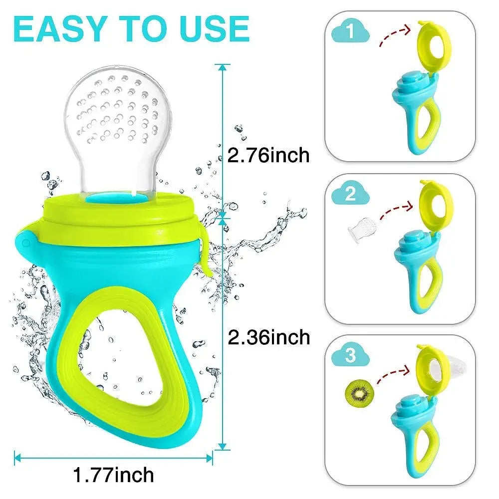 Squeeze & Feed Baby Training Set β Pacifier, Spoon & Storage Nipples