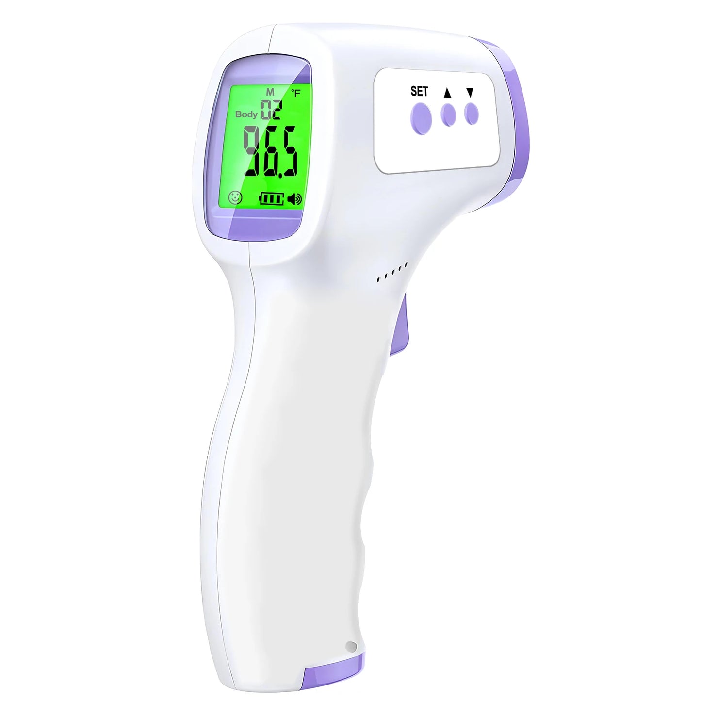 Infrared Digital Baby Thermometer – Touch-Free with Color Display