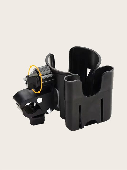 2-in-1 Universal Stroller Cup Holder with Phone Slot
