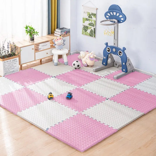 Soft Foam Interlocking Baby Play Mat – 8 to 16 Piece Set